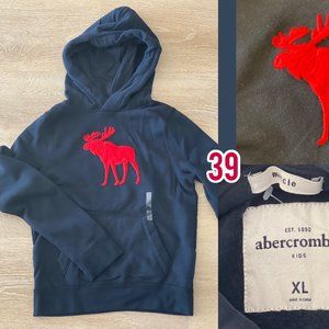 abercrombie kids XL muscle sweatshirt Navy